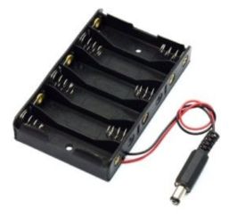 KOSZYK NA 6 BATERII AA Z WTYKIEM (KOSZ-07336)