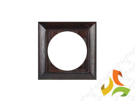 PERŁA Ramka 1 drewniana pojedyncza wenge natura Ra-1PN ABEX