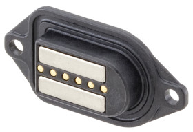 Złącze magnetyczne, seria: MultiMag 6, złącze: Magnetyczne, l. żył: 6, Żeński