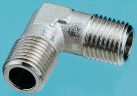 Złączka pneumatyczna R 3/8 męskie R 3/8 męskie Legris Adapter gwintowany kolankowy