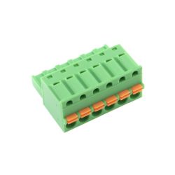 2EDGKD-5.0-6P - Listwa zaciskowa sprężynowa żeńska 6pin, raster 5,0mm