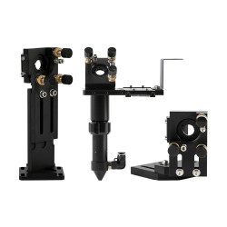 Zestaw Głowica seria C 20mm - 50,8mm/63,5/101,6 i uchwyty na lustra 25mm do lasera plotera CO2