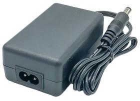 Adapter AC/DC Uwy 24V dc Iwy 800mA 19.2W typ wtyczki: IEC