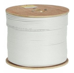 Przewód koncentryczny antenowy RG-6 Triset 302 1,02/4,8/7,0 kl.A+ 500m