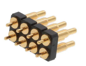 Złącze PCB 8-pinowe raster: 2.54mm 2-rzędowe RS PRO Przewlekany 12 V.