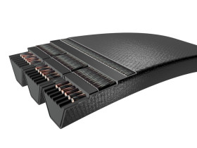 Pas klinowy wąski 1905mm szerokość na górze: 45mm 3VX SKF długośc wew.: 1863mm