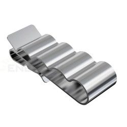 Uchwyt krawędziowy ze stali nierdzewnej do montażu przewodów solarnych