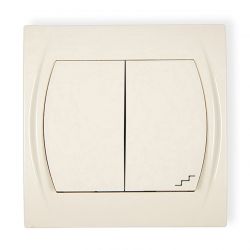 Łącznik jednobiegunowy ze schodowym