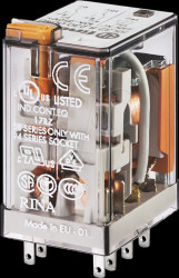 55.32.9.024.5000 Industrial relay, 2 CO, 250 V/10 A, 24 V DC