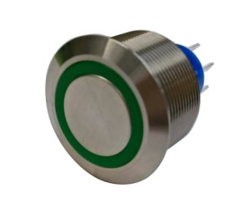 Nasadka przełącznika DPDT średnica wycięcia 25.2mm, montaż panelowy RS PRO