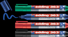 4-363-4-2 Whiteboard markers, 1.0 - 5.0 mm, 4 colours