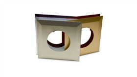 Osłona Ściany Pod Wyłącznik Podtynkowy Ow-1 Grafit