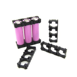 1x3 Modular Plastic Separator - Housing for Packing Li-Ion 18650 Batteries