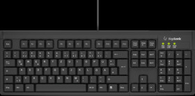 61083 Keyboard, USB, IPX7, black
