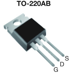 MOSFET N-kanałowy 8 A TO-220AB 800 V
