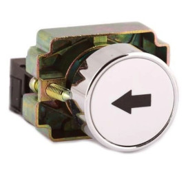 Przycisk sterowniczy z symbolem strzałki czarny GB2-3341