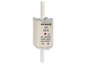 Wkładka bezpiecznikowa Gr.2 63A AC 500V gG 350540040 EFEN