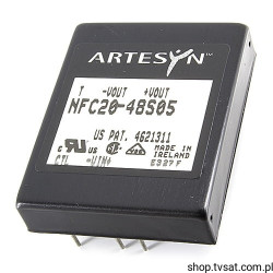 NFC20-48S05 DC-DC 72V to 5V 4A Converter THT ARTESYN