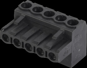 31348105 Screw terminal, plug-in, 5-pin, RM 5.00
