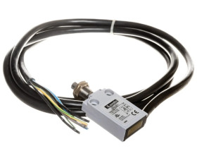 Wyłącznik krańcowy trzpień wciskany, obudowa metalowa, IP67, z przewodem 2 m, 1R 1Z zestyki migowe KPA2S11