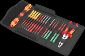 05006612001 Schraubendrehersatz, Wechselklingen, Kraftform Kompakt VDE, 17-t