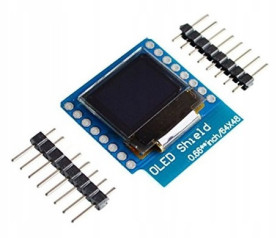 WeMos D1 Mini OLED 0.66" SSD1306 I2C ESP32 Shield