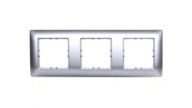 Vena Ramka Potrójna Aluminium 514083