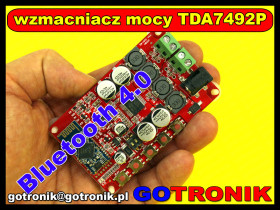 TDA7492P wzmacniacz audio 2 x 25W + moduł Bluetooth