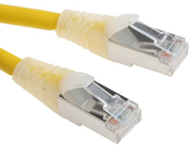 Kabel Ethernet Cat6 długość 2m Z zakończeniem RS PRO LSZH średnica 6mm