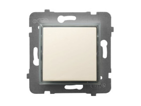 ARIA Wyłącznik kontrolny z podświetleniem pomarańczowym ecru ŁP-12US/m/27 OSPEL