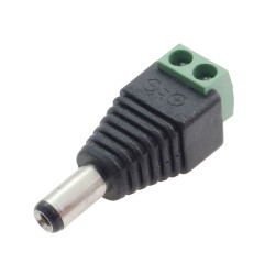 Wtyk zasilający DC 2.5/5.5 z szybkozłączem ARK