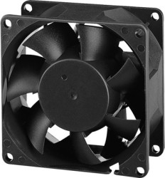 DC axial fan, 24 V, 80 x 80 x 38 mm, 142.84 m³/h, 55.2 dB, ball bearing, SUNON PMD2408PMB1-A (2).GN