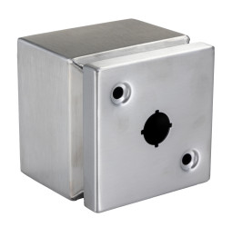 Szafka ścienna rozdzielcza 100 mm 100 mm 90mm Stal nierdzewna typu 304 Rittal RAL 5010