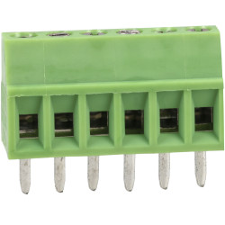 TruConnect 2.54mm Low Profile 6 Way Terminal Block
