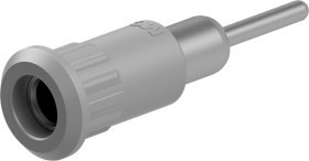 Gniazdo testowe Gniazdo Połączenie lutowane Szary 25A Staubli