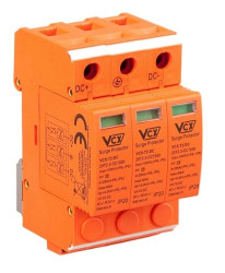 Ogranicznik przepięć PV 1000V DC Typ 2 C 3P