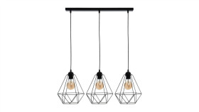 Lampa Wisząca Basket Black 3Xe27 Mlp7215 Milagro