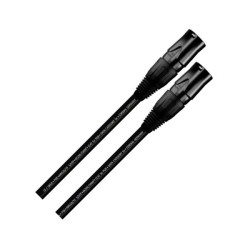 Cordial 15561 RJ45 Network cable Cat 5e Black PUR coating 10m