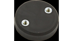 Ay000162, Akcesoria, Magnes, O43mm, Neodym-Żelazo-Bor, Gwint Wewnętrzny M5, Guma