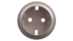 Celiane Plakietka Gniazda 2P+Z Schuko Tytan 068431