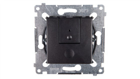 Simon 54 Ściemniacz Przyciskowy 40-300W Antracyt D75310.01/48