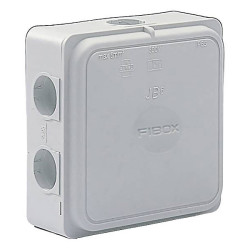Fibox 8600672 Junction Box 110x110x49mm Grey IP65 Corrosion Resistant