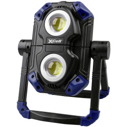 XCell 149480 Worklight Twin LED rechargeable monochrome 1100 lm