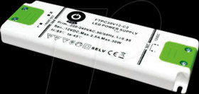 FTPC30V12-C2 LED power supply unit, 30 W, 12 V DC, 2.5 A