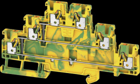 2428550000 Feed-through terminal Klippon® Connect, A series green / yellow