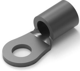 Uninsulated ring cable lug, 2.62-6.64 mm², AWG 12 to 10, 3.68 mm, M3.5, metal, 35476