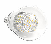 Żarówka E14 GLOBAL 72LED SMD 230V WW
