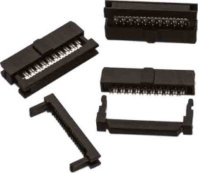 Złącze IDC 14-pinowe 2-rzędowe raster: 2mm Żeński Montaż na kablu Wurth Elektronik