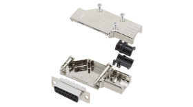 Osłona tylna D-Sub Stal Encitech Connectors D-SUB DA