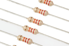 Rezystor 22kΩ 0.25W ±5% -500 → +350ppm/°C Folia węglowa RS PRO